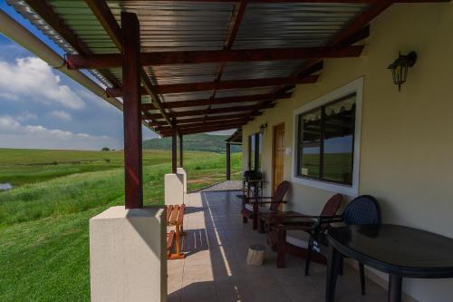Μπαλκόνι ή βεράντα στο Forellenhof Guest Farm