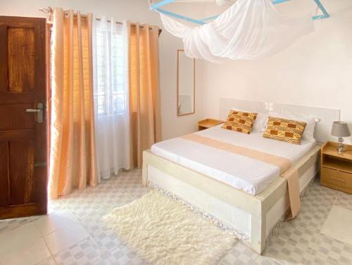 Postel nebo postele na pokoji v ubytování Marieella homes