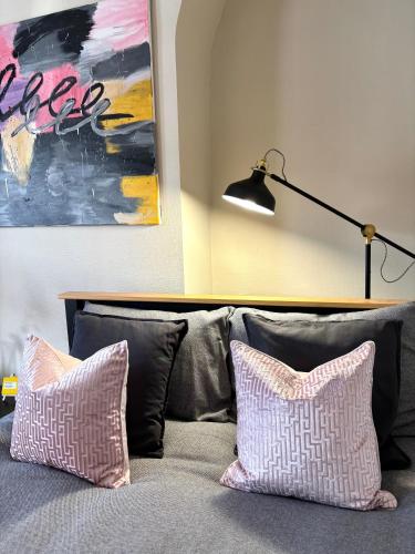 Χώρος καθιστικού στο Modern Art House - serviced accomodation