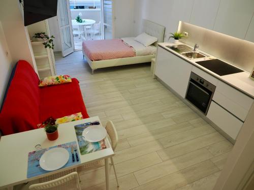 Cesenatico SeaView 223にあるキッチンまたは簡易キッチン