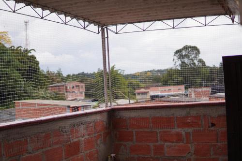 a view from the roof of a building at Estancia ideal-Riosucio, Caldas, Cama Sencilla in Ruiosucio