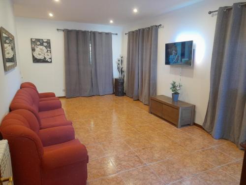 Χώρος καθιστικού στο Amarante Residence