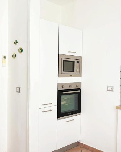 Dapur atau dapur kecil di La Loggia - Guest House