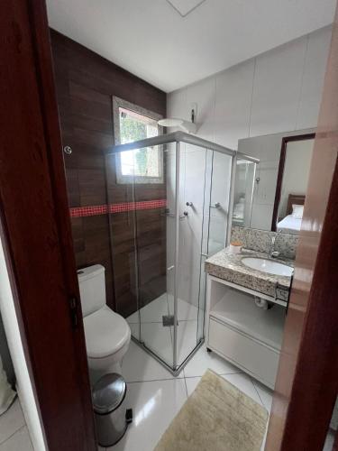 Bilik mandi di Apt Completo Bairro Lourdes