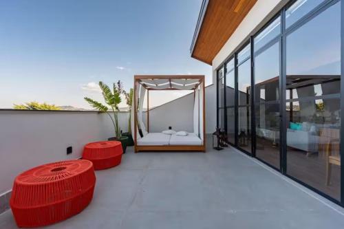 Ban công/sân hiên tại Wanderlust Experiencie Hotel