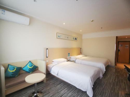 Letto o letti in una camera di City Comfort Inn Nanning Wuyi Road Department of Motor Vehicles