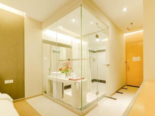 Koupelna v ubytování Tourism Trend Hotel