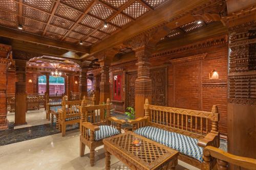 Aarya Hotel and Spa - Eternal Heritageにあるシーティングエリア