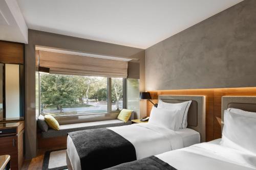 Katil atau katil-katil dalam bilik di Gezi Hotel Bosphorus, Istanbul, a Member of Design Hotels