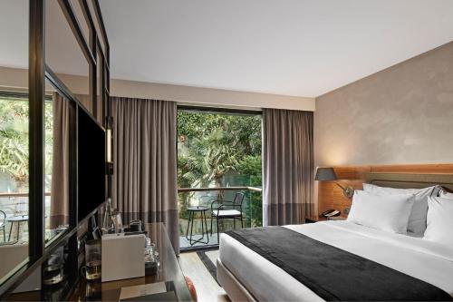 Katil atau katil-katil dalam bilik di Gezi Hotel Bosphorus, Istanbul, a Member of Design Hotels