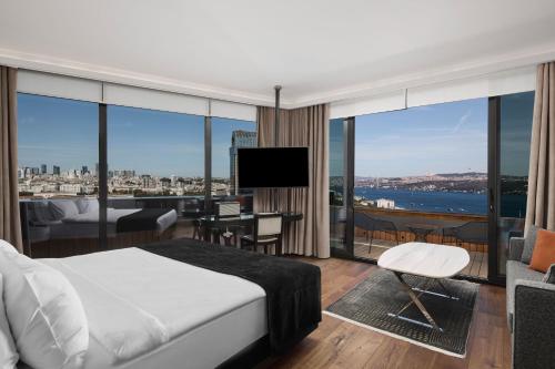Katil atau katil-katil dalam bilik di Gezi Hotel Bosphorus, Istanbul, a Member of Design Hotels