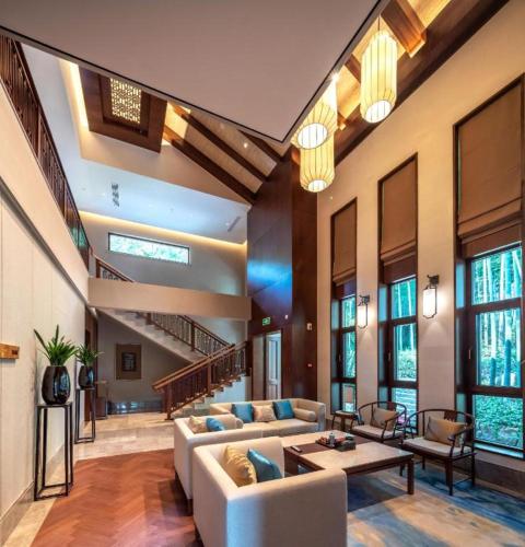 Ruang duduk di Pingtian Bandao Hotel