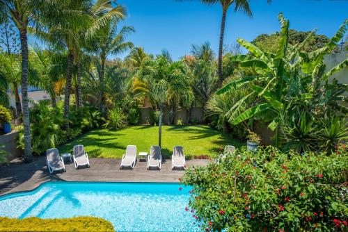 Kisana Residence - Stylish Studio with balcony, view on pool and garden