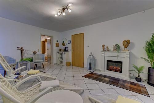 Area soggiorno di Wohnung Falkenstein