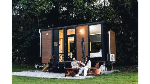 Zahrada ubytování Hinterland Hideout by Tiny Away