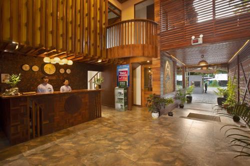 Vstupní hala nebo recepce v ubytování Coral Reef Resort & Spa, Havelock
