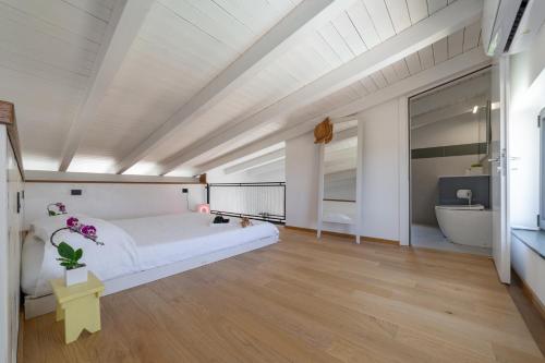 Katil atau katil-katil dalam bilik di Kalinifta Bed&Breakfast