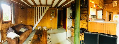 Η κουζίνα ή μικρή κουζίνα στο Le Chalet Fiolant