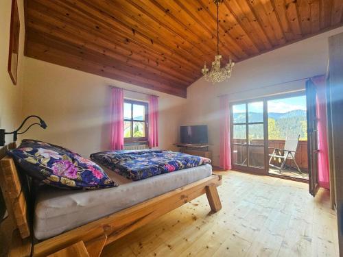 Ένα ή περισσότερα κρεβάτια σε δωμάτιο στο Ferienhaus Wertes