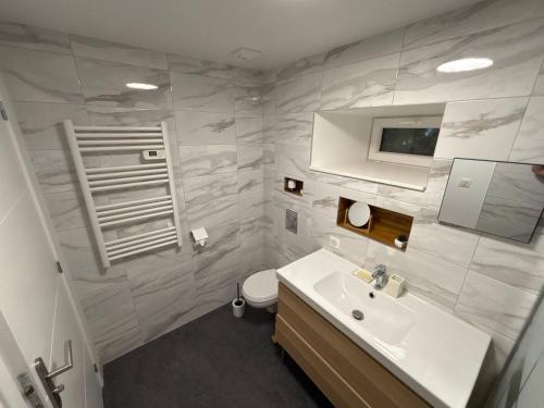 Koupelna v ubytování L'ecrin d'Alsace