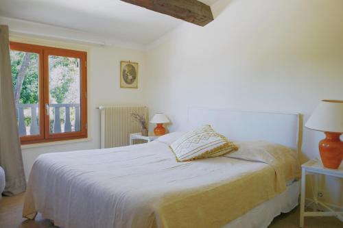 Posteľ alebo postele v izbe v ubytovaní Hôtel La Boulangerie