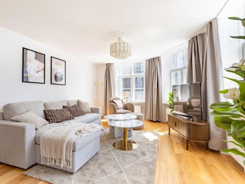 Χώρος καθιστικού στο Sanders Regent Bright 1 Bdr Apt