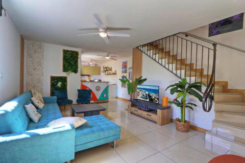 La Lulubellule - apt T3 duplex Saint Leu