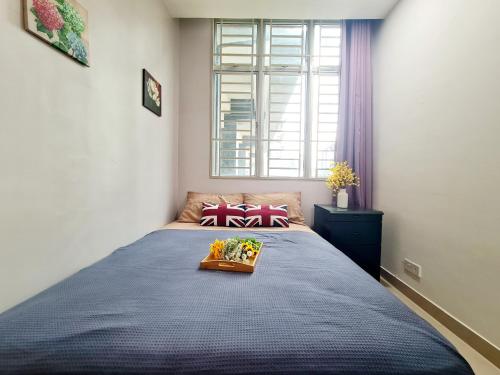 Postel nebo postele na pokoji v ubytování Subang SS16 INTI Taylors Monash Sunway University Nu Empire SJMC Sunway Pyramid Lagoon Sunway Hospital ML