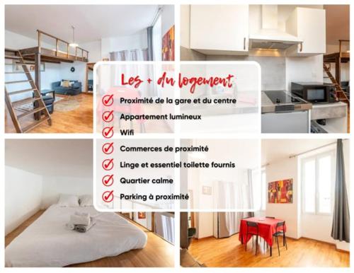 Appartement cosy non loin de la gare St Charles