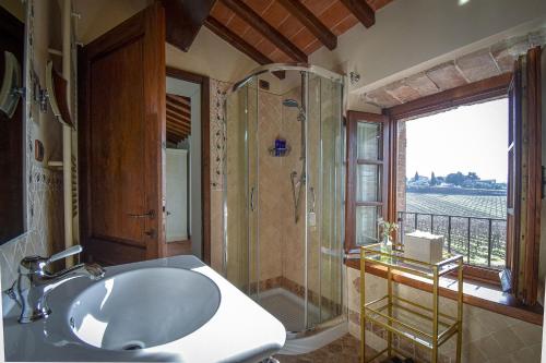 Ένα μπάνιο στο Villa Gran Sogno