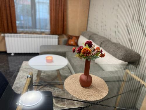 Χώρος καθιστικού στο Apartment in the center of Pleven