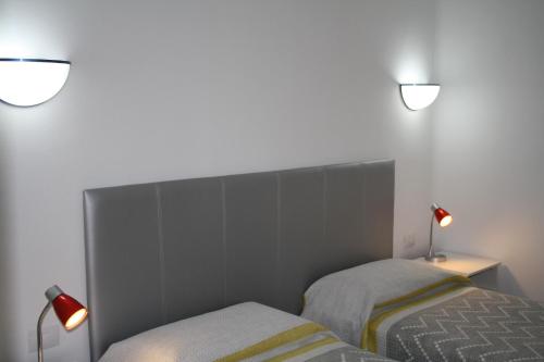 Postel nebo postele na pokoji v ubytování Bungalow relax Verdemar