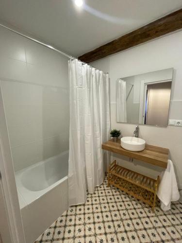 Ένα μπάνιο στο Casa APEZTEGUIA