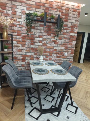 Χώρος καθιστικού στο Apartament Roztocze