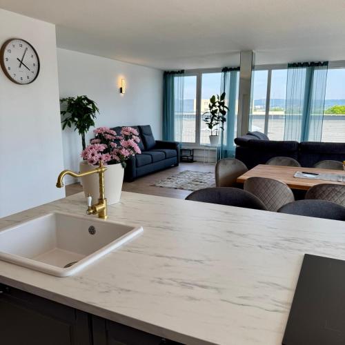Χώρος καθιστικού στο Smart In Kassel - Boardinghouse