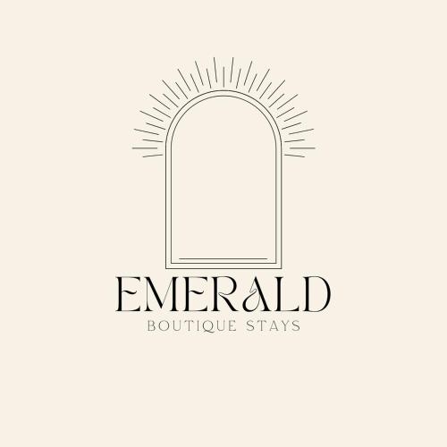 an arch logo template with an open door at Blue Emerald in Haifa