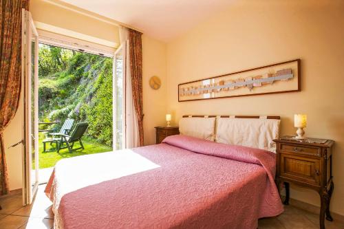 Postel nebo postele na pokoji v ubytování Residenz Roccolo