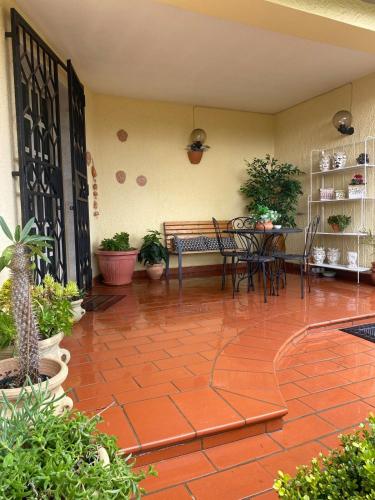 Αίθριο ή υπαίθριος χώρος στο Villa AnnaRò