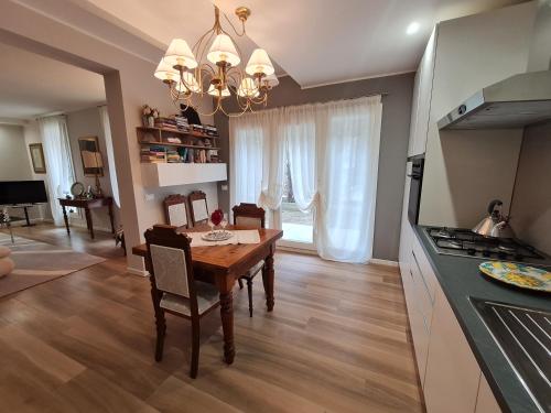 Kuchyň nebo kuchyňský kout v ubytování B&B Regina