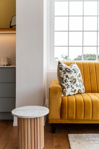 Ruang duduk di Wytham Manor House