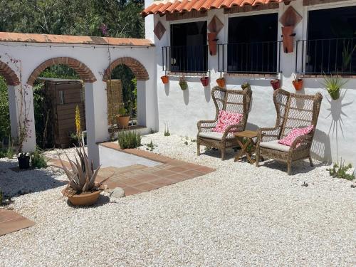 Αίθριο ή υπαίθριος χώρος στο B&B Sol y Monte