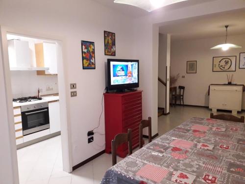Η κουζίνα ή μικρή κουζίνα στο Casa Martina