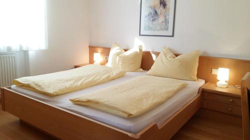 Ένα ή περισσότερα κρεβάτια σε δωμάτιο στο Wohnung Valentin