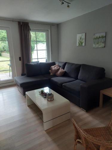 Posezení v ubytování Ferienhaus Möwe 16