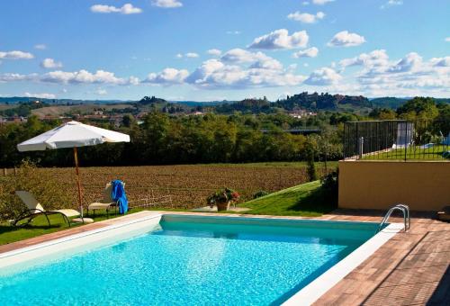 Πισίνα στο ή κοντά στο Ferienhaus Il Caratello