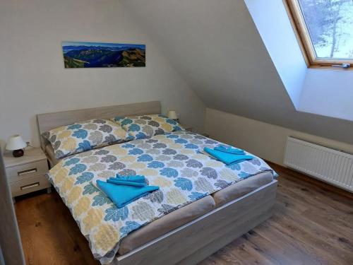 Katil atau katil-katil dalam bilik di Apartmány Pemmeva