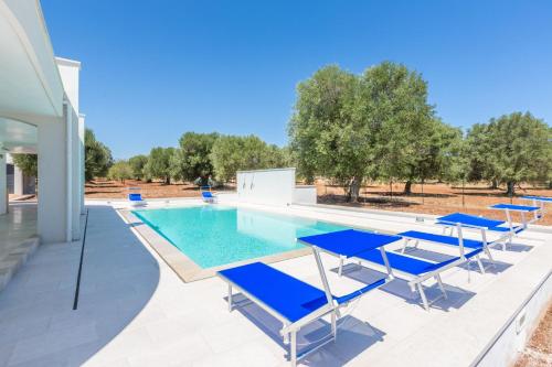 Bazén v ubytování Villa Stella Cadente Mit Privatem Pool nebo v jeho okolí
