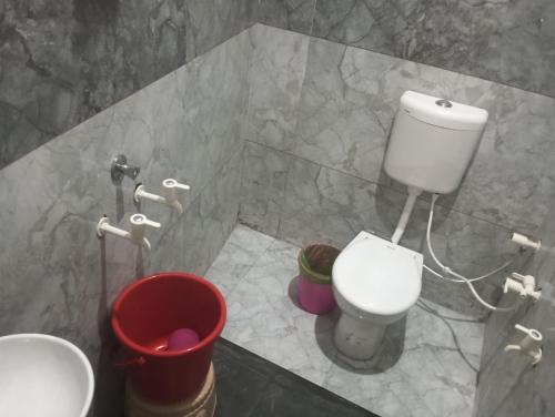 Koupelna v ubytování Shree shyam pay at hotel