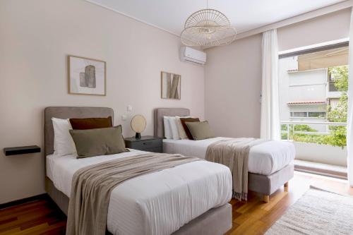 Light-Filled 3BR Flat in Marousi by UPSTREET