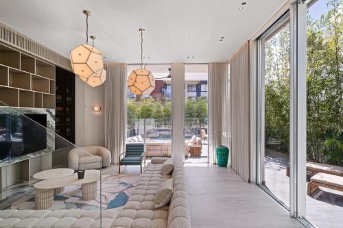 Χώρος καθιστικού στο Top Luxury Villa with Pool - 7BR